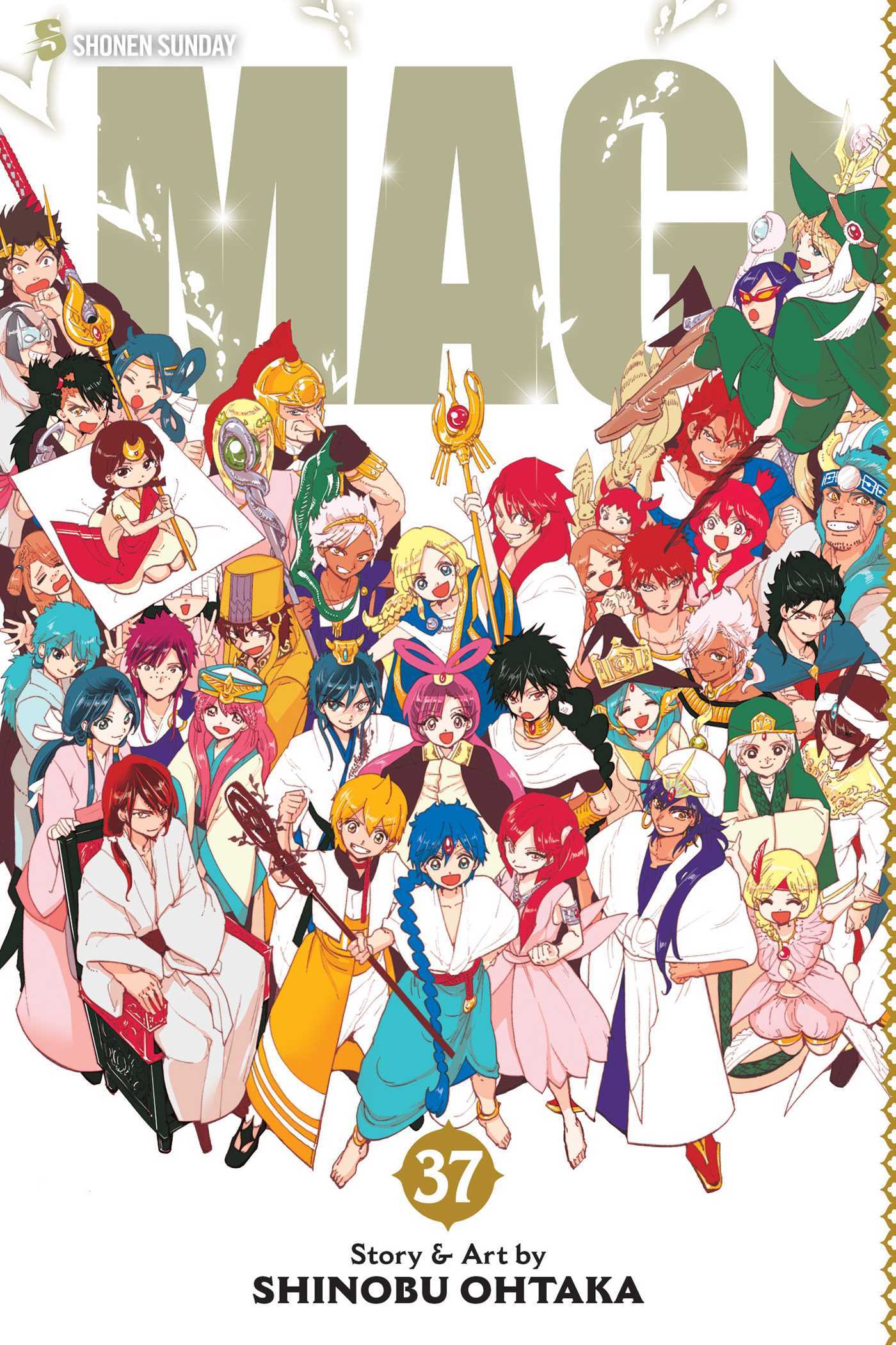 Magi: The Labyrinth of Magic, Vol. 37 (MAGI GN, Band 37)