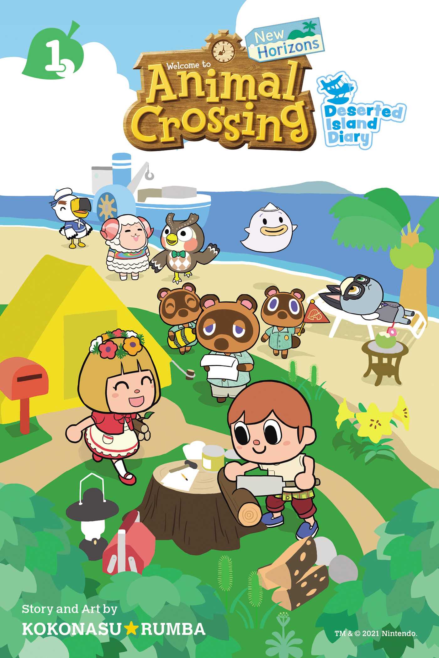 Animal Crossing: New Horizons, Vol. 1: Deserted Island Diary (ANIMAL CROSSING NEW HORIZONS GN, Band 1)