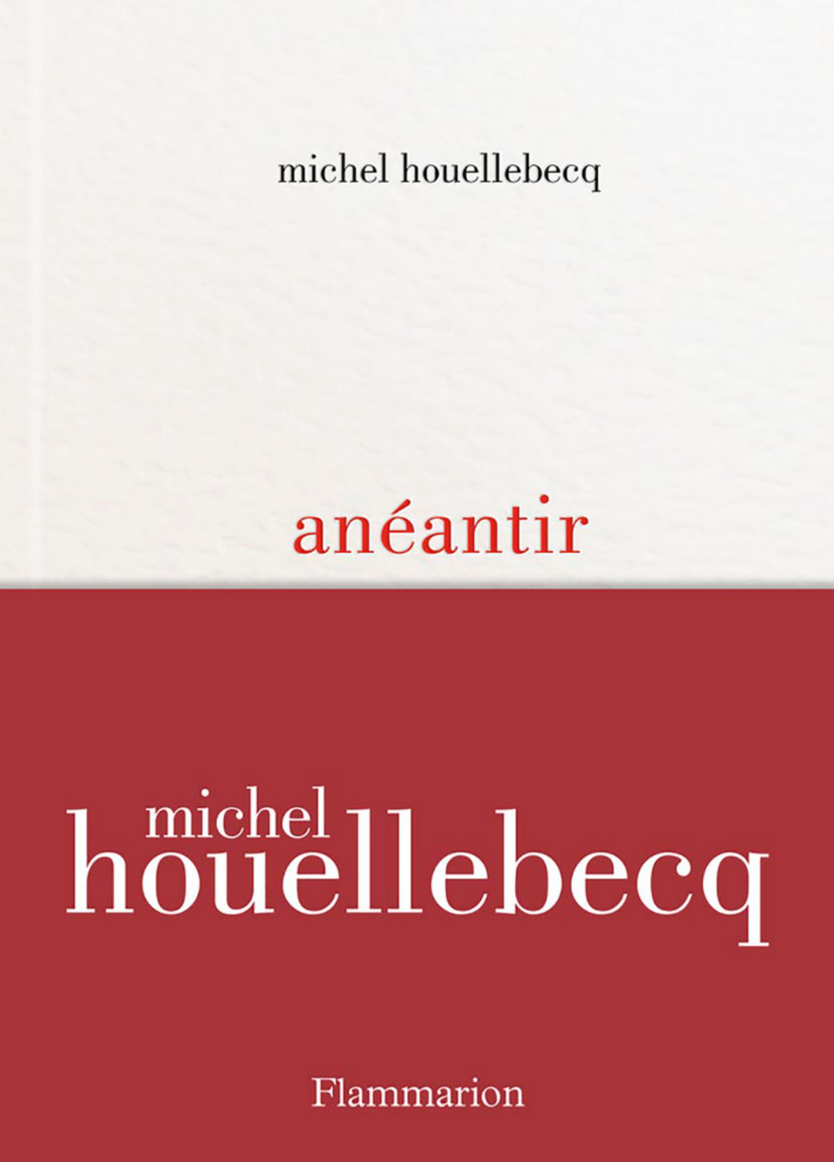 anéantir: Roman