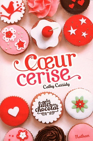 Filles chocolat 1 Coeur Cerise