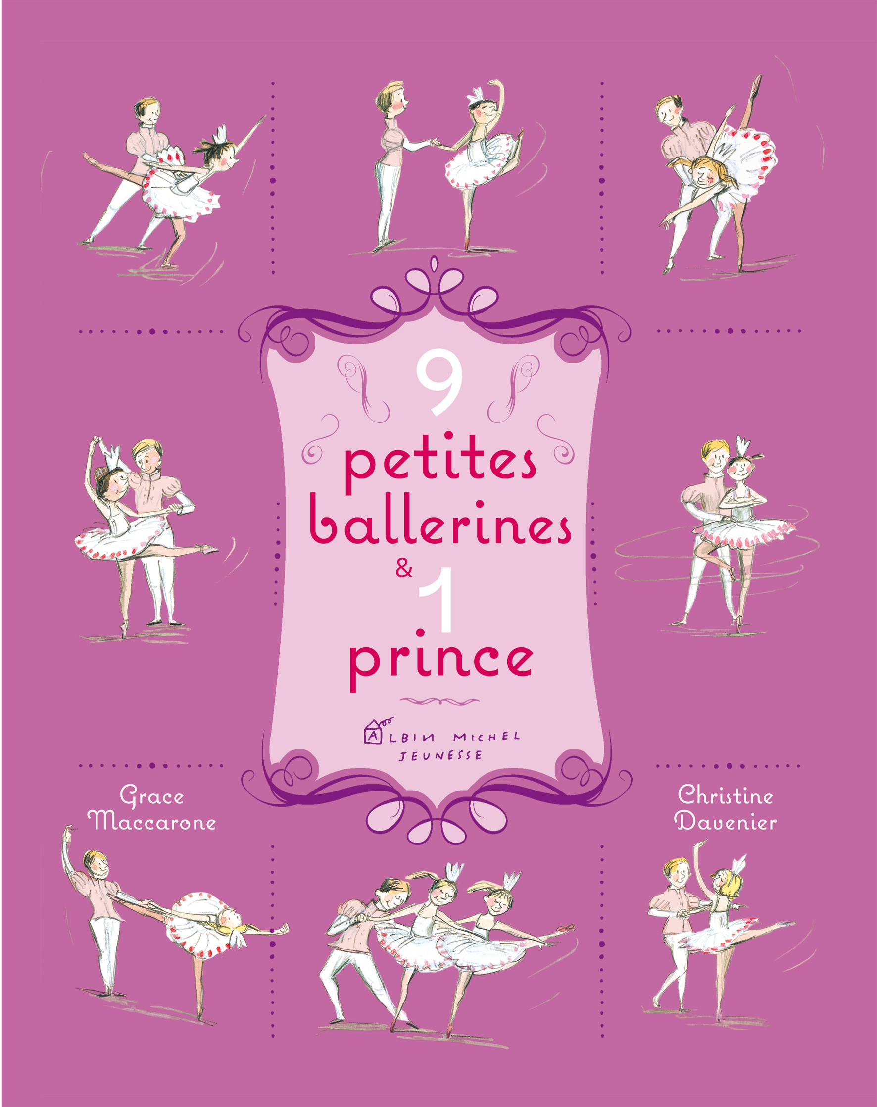 9 petites ballerines et un prince