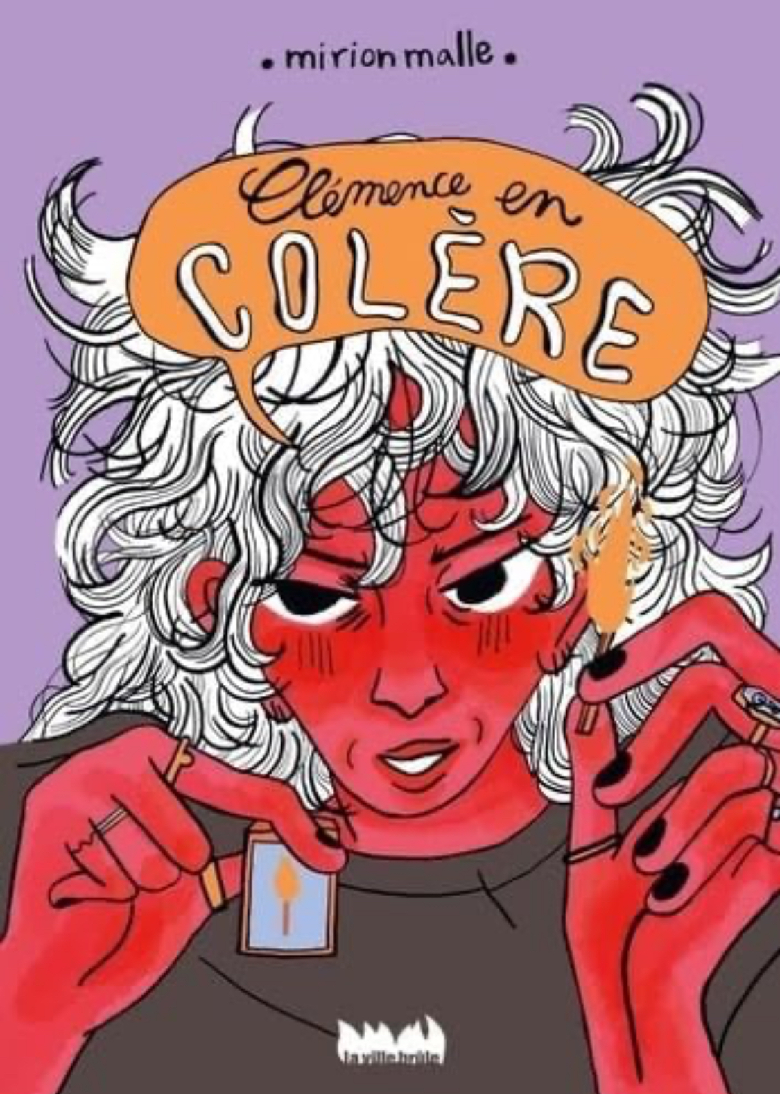 Clémence en colère