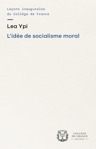 L’idée de socialisme moral