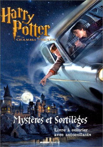 Harry Potter et la Chambre des Secrets : Mystères et sortilèges: Livre à colorier avec autocollants