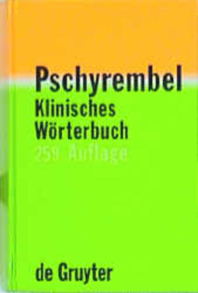 Pschyrembel Klinisches Wörterbuch