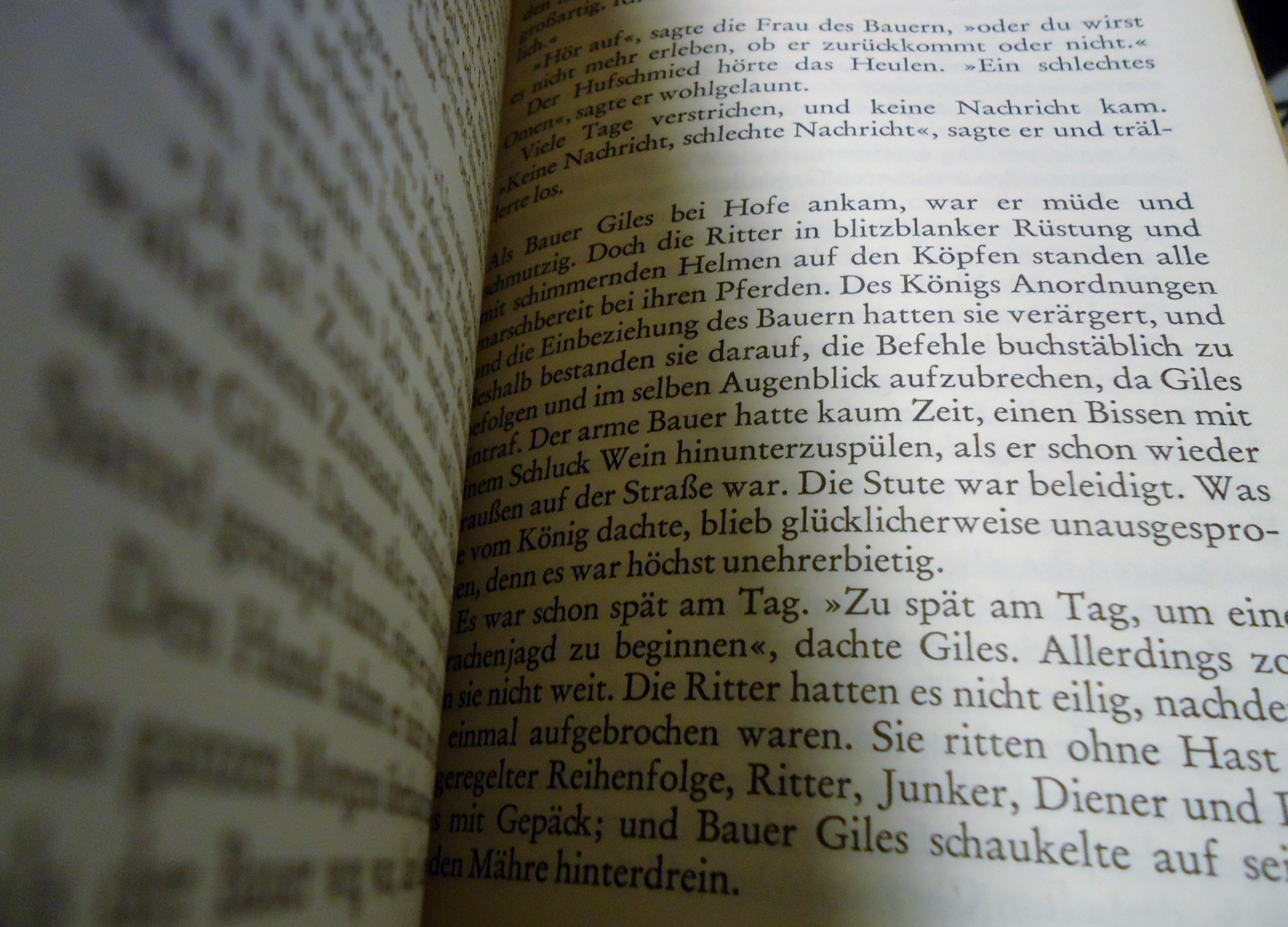 Fabelhafte Geschichten: Bauer Giles von Ham, Der Schmied von Großholzingen, Blatt von Tüftler