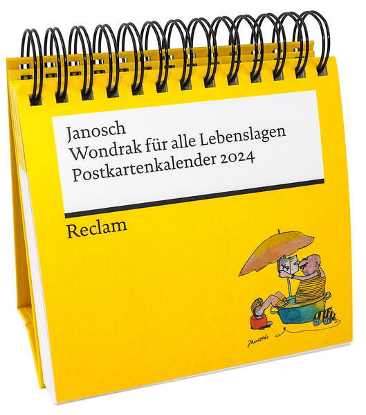 Wondrak für alle Lebenslagen (Postkartenkalender 2024) – Ausgezeichnet mit dem Kalenderpreis des Deutschen Buchhandels 2023 – Tischkalender mit ... 53 perforierten Postkarten zum Heraustrennen