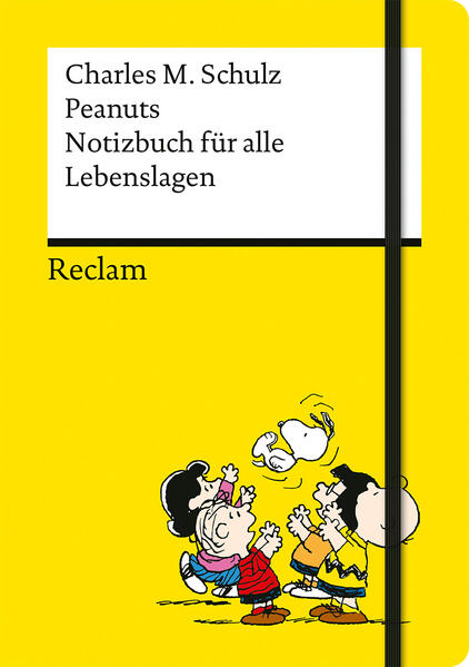 Peanuts. Notizbuch für alle Lebenslagen: Hochwertiges Notizbuch, A5, liniert, mit Fadenheftung, Lesebändchen und Verschlussgummi | Mit Comics von Snoopy & Co.