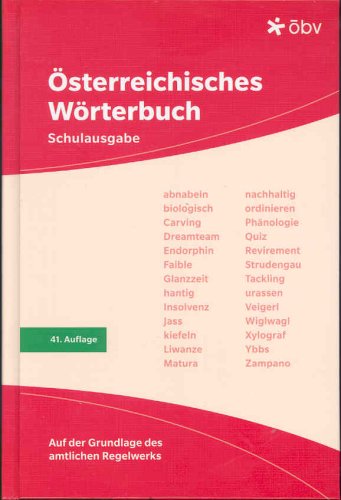 Österreichisches Wörterbuch Schulausgabe