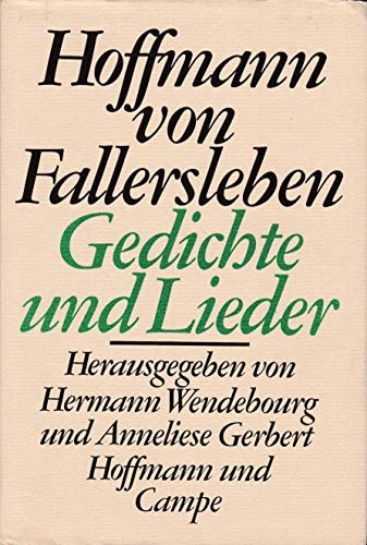 Gedichte und Lieder