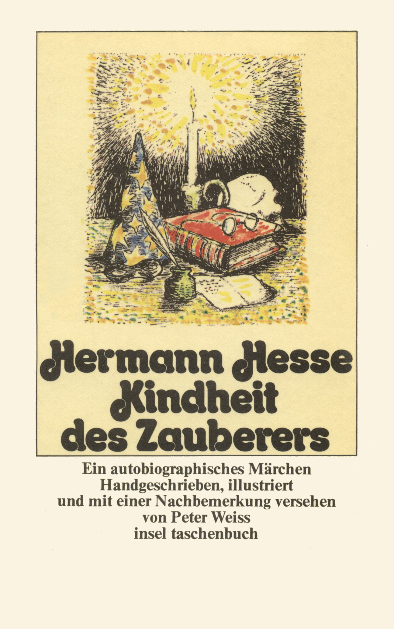 Kindheit des Zauberers : ein autobiograph. Märchen.