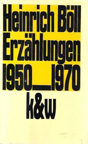 Erzählungen 1950 - 1970