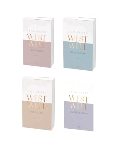 Lena Kiefer Westwell Reihe - 1 Heavy and Light, 2 Bright and Dark, 3 Hot and Cold und exklusive Kurzgeschichte Valerie & Adam