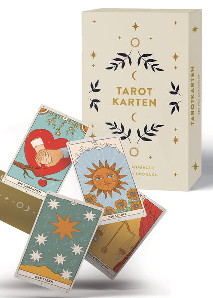Tarotkarten: Tarotkarten mit Buch, Set für Anfänger: ausführliche Beschreibungen zu Fragen, Karten und Legetechniken