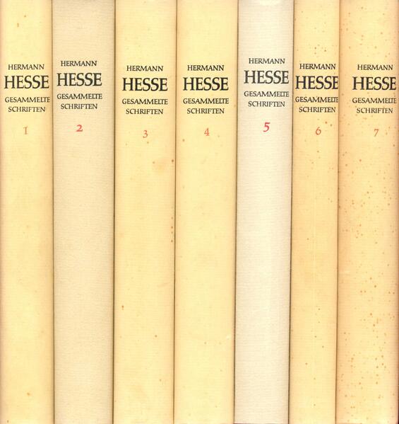 Gesammelte Schriften: 7 Bände