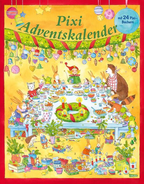 Pixi Adventskalender 2024: Mit 24 Pixi-Büchern