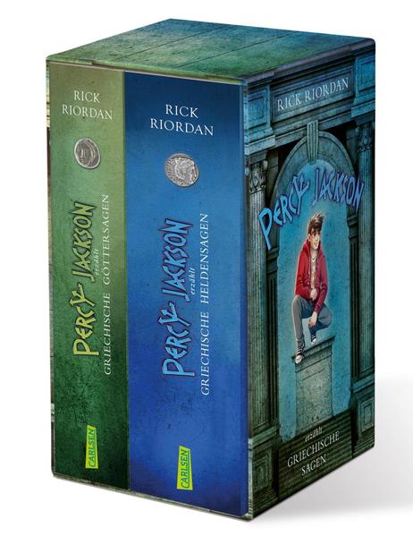 Percy Jackson erzählt: Griechische Sagen. Göttersagen und Heldensagen im Schuber