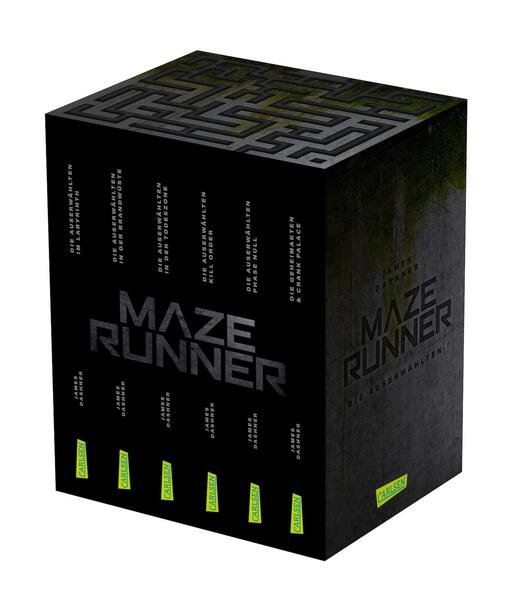 Maze-Runner-Schuber (6 Bände im Taschenbuch-Schuber inklusive Bonusband mit »Crank Palace« und »Die Geheimakten«): Sammelband (Die Auserwählten - Maze Runner)