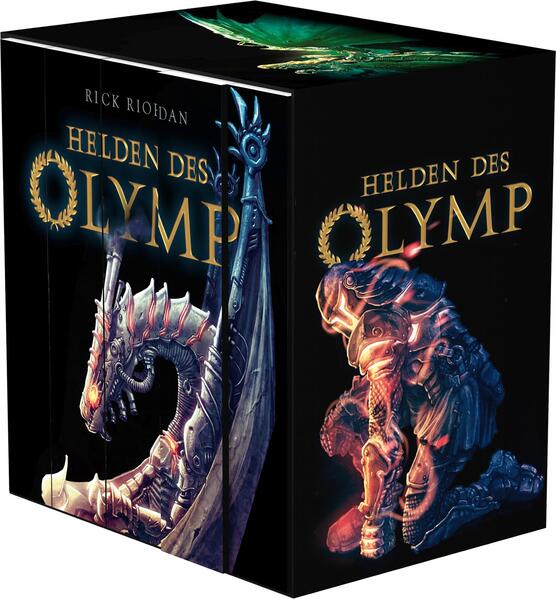 Helden des Olymp: Taschenbuchschuber Bände 1-5: Sieben Jugendliche, griechische Mythen und eine Prophezeiung – actionreiche Fantasy ab 12 Jahren