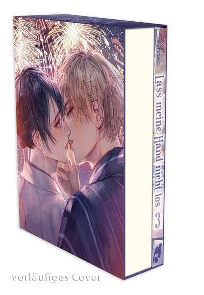 Lass meine Hand nicht los Sammelschuber (inklusive Band 3): Sammelschuber mit Abschlussband und Extra zur eindrucksvoll gezeichneten, unzensierten Omegaverse-Lovestory im Schulsetting