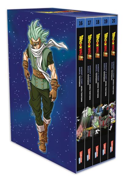 Dragon Ball Super, Bände 16-20 im Sammelschuber mit Extra: Neue Storys aus dem DRAGON BALL-Universum in praktischer Sammelbox