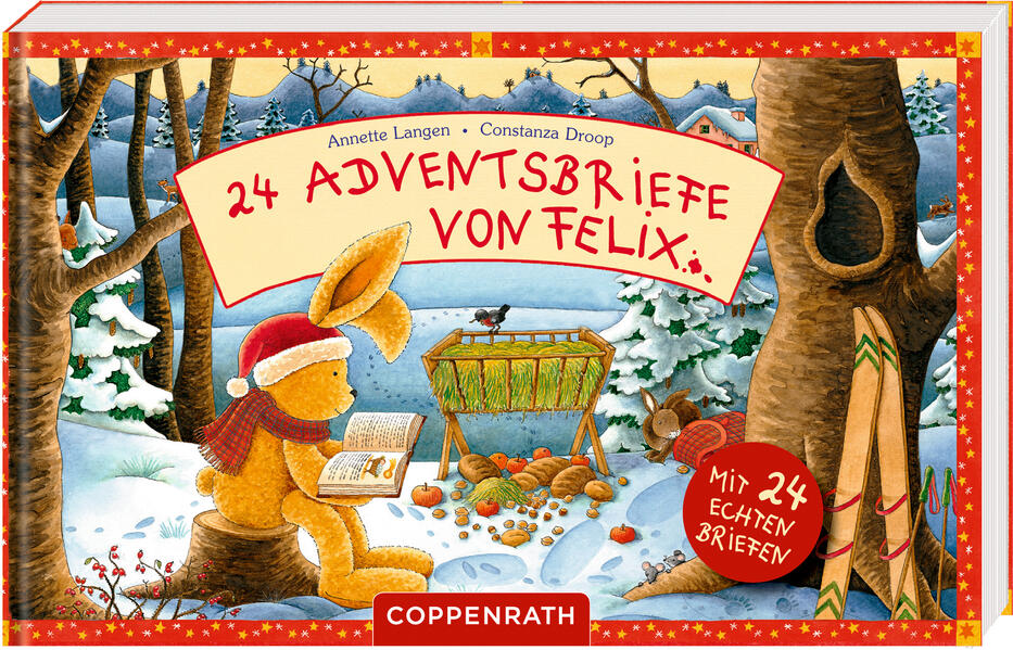 Briefbuch – 24 Adventsbriefe von Felix: Mit 24 echten Briefen