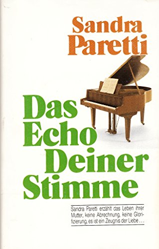 Das Echo Deiner Stimme