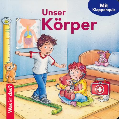 Was ist das? - Unser Körper - Mit Klappenquiz