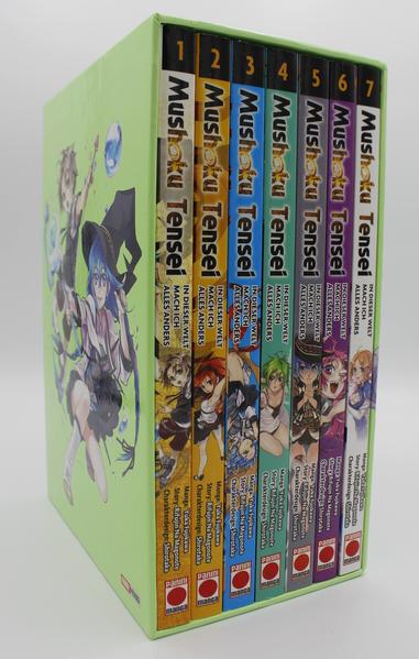 Mushoku Tensei - In dieser Welt mach ich alles anders - Schuber (Band 1 - 7): Sammelschuber (enthält Band 1 - 7)