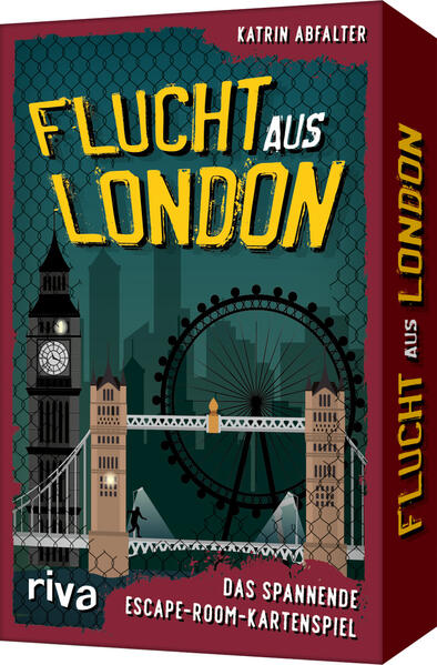 Flucht aus London: Das spannende Escape-Room-Kartenspiel. Das perfekte Geschenk für alle Escape-Room-Spiel-Fans. Im handlichen Kartenformat ideal für unterwegs. Ab 12 Jahren