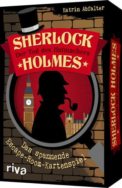 Sherlock Holmes – Der Tod des Hutmachers: Das spannende Escape-Room-Kartenspiel. Das perfekte Geschenk für alle Rätsel-Fans. Im handlichen Format ideal für unterwegs. Ab 12 Jahren