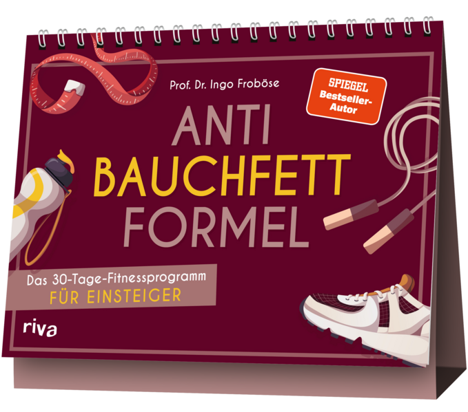 Anti-Bauchfett-Formel: Das 30-Tage-Fitnessprogramm für Einsteiger | Praktischer Aufsteller zum SPIEGEL-Bestseller-Buch | Übungen für Anfänger