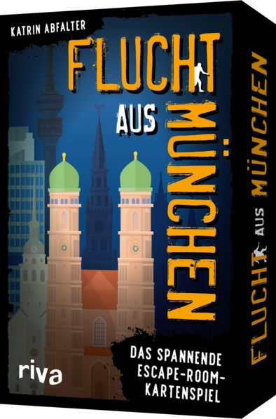 Flucht aus München: Das spannende Escape-Room-Kartenspiel. Tolles Geschenk für Fans von Escape Room, Rätsel, Krimi, True Crime. Zum Geburtstag, Weihnachten, Spieleabend. Ab 12 Jahren