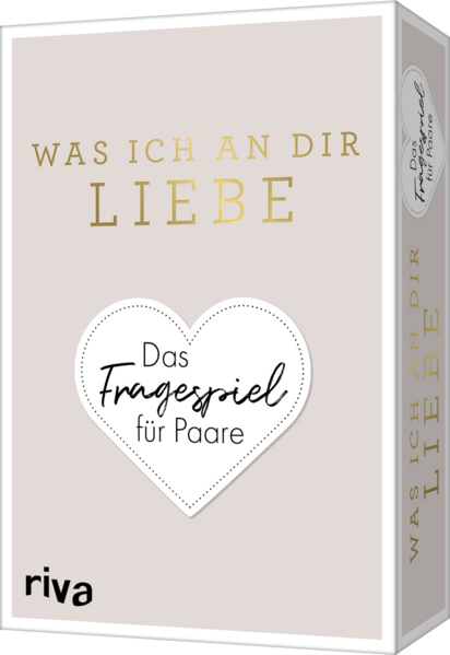 Was ich an dir liebe – Das Fragespiel für Paare: Das Original. Tiefgründige und unterhaltsame Fragen für eine glückliche Beziehung. Geschenkidee zu Hochzeit, Jahrestag, Valentinstag