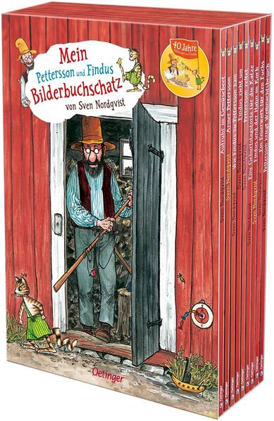 Pettersson und Findus. Mein Pettersson und Findus Bilderbuchschatz: Katerstarke Klassiker: Katerstarke Klassiker. 9 Bücher im Schuber
