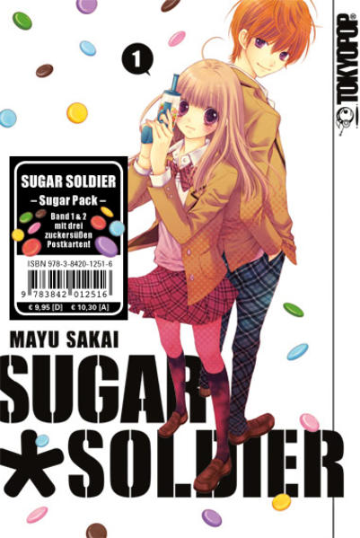 Sugar Soldier Starter Pack: Sugar Soldier Sugar Pack. Inklusive drei zuckersüßer Postkarten