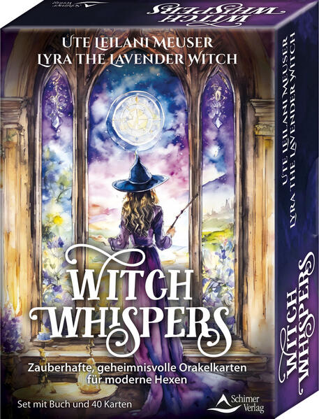 Witch Whispers Zauberhafte, geheimnisvolle Orakelkarten für moderne Hexen: -Set mit Buch und 40 Karten