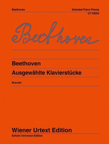 Ausgewählte Klavierstücke: Nach Autografen, Abschriften und Originalausgaben. Klavier. (Wiener Urtext Edition)