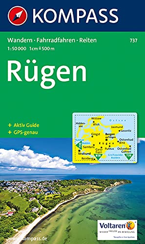 Insel Rügen: 1:50.000. Wandern / Rad. GPS-genau
