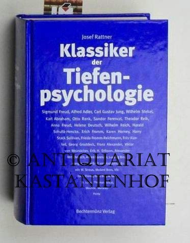 Klassiker der Tiefenpsychologie.