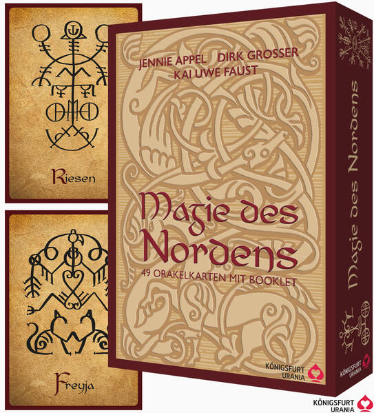 Magie des Nordens - Tauche in die Ursprünge der nordischen Spiritualität ein: 49 Orakelkarten und 160-seitiges Booklet