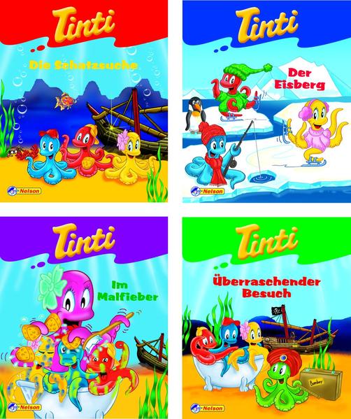 Nelson Mini-Bücher: Tinti 1-4