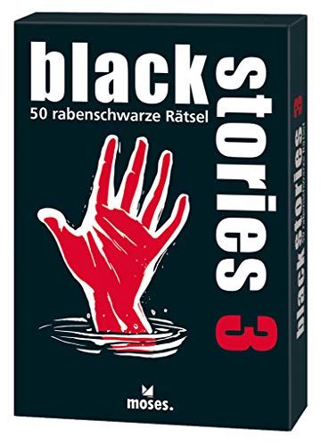Moses black stories 3, 50 rabenschwarze Rätsel, Das Krimi Kartenspiel: Die 50 ultimativen schwarzen Rätsel