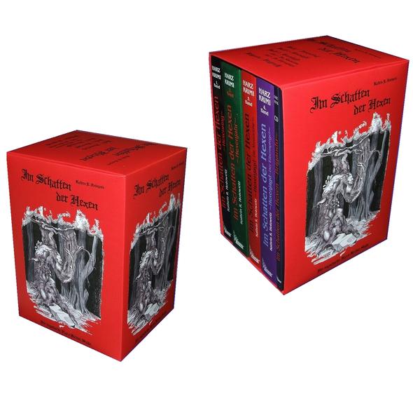 Im Schatten der Hexen - Der Hexenzyklus - Box / Schuber (komplett): Box / Schuber mit Band 1 - 4 signiert und limitiert ( Hexenring / Hexenjahr / ... Jage nicht, was Du nicht töten kannst!)