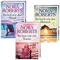 Nora Roberts Templeton-Trilogie: So hoch wie der Himmel Bd.1 / So hell wie der Mond Bd.2 / So fern wie ein Traum Bd.3
