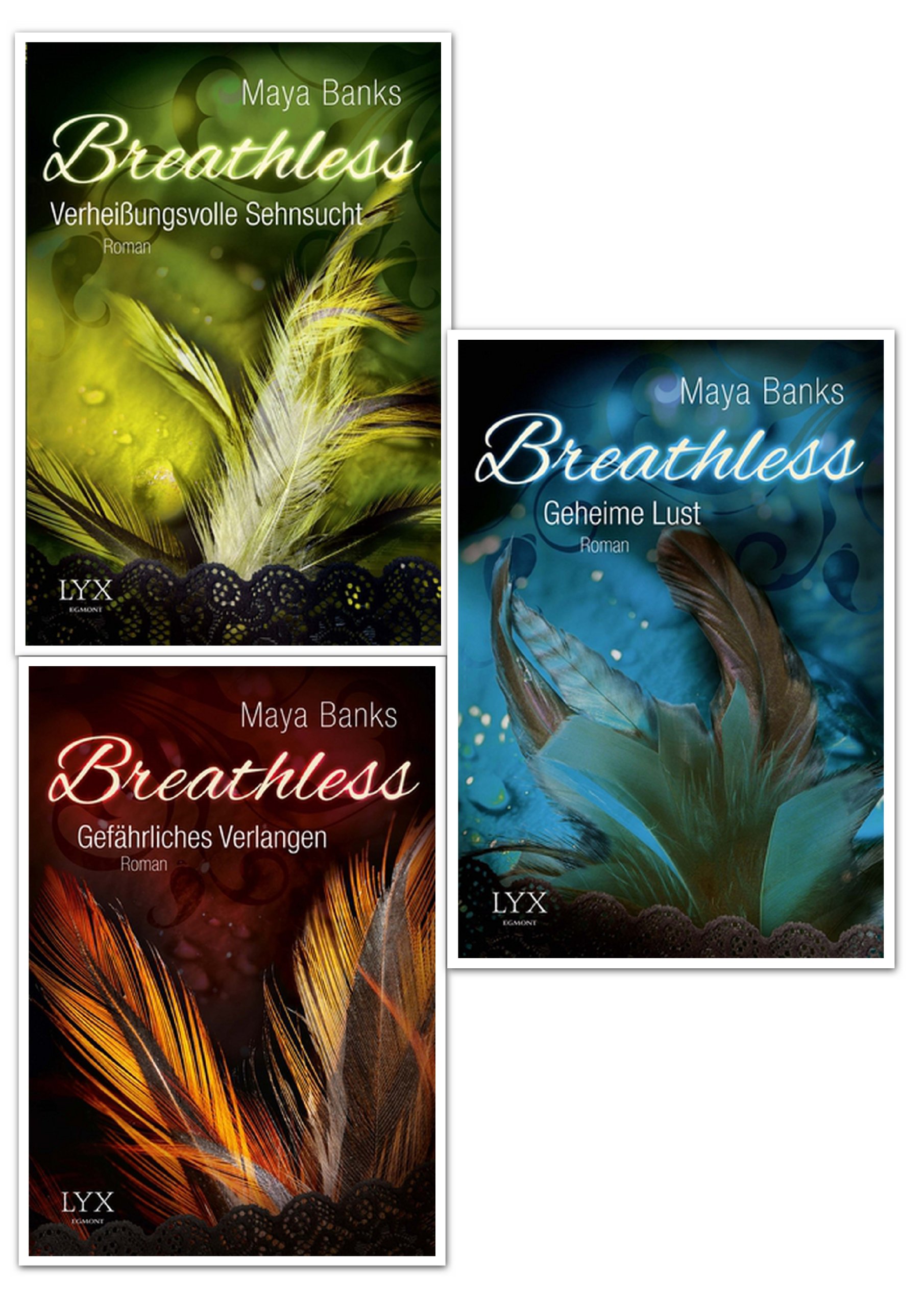 Breathless-Trilogie: Gefährliches Verlangen / Geheime Lust / Verheißungsvolle Sehnsucht