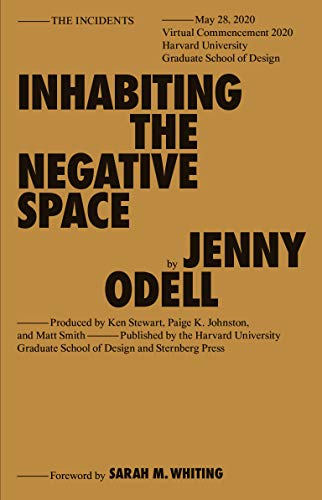 Inhabiting the Negative Space (Sternberg Press / the Incidents)