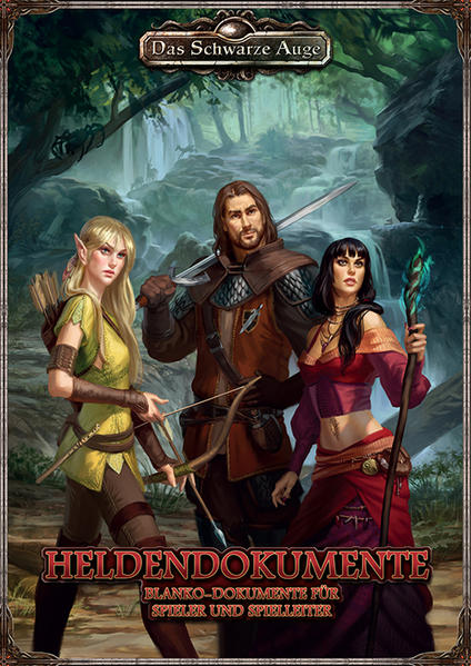 DSA5 - Heldendokumente - DSA5 Charakterbögen: DSA5 Charakterbögen (Das Schwarze Auge – Regelband)