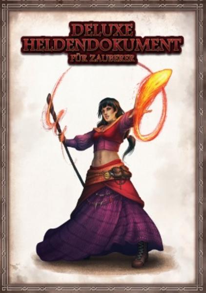 DSA5 - Deluxe Heldendokument für Zauberer (Das Schwarze Auge - Zubehör)
