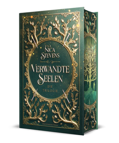 Verwandte Seelen: Die Bestseller-Trilogie von Nica Stevens als Sammelband. Eine einzigartige Liebesgeschichte im mittelalterlichen Setting mit einem ... | Schmuckausgabe mit Farbschnitt-Garantie